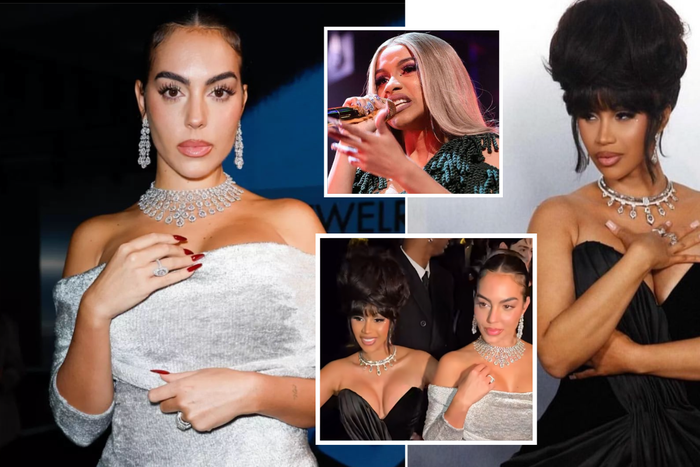 Georgina Rodriguez and Cardi B: Ronaldo’s model WAG links up with stripper-turned-rapper who once admitted to dr*gging men