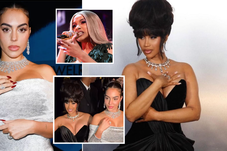 Georgina Rodriguez and Cardi B: Ronaldo’s model WAG links up with stripper-turned-rapper who once admitted to dr*gging men