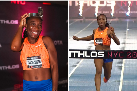 Ta Lou-Smith: Africa's fastest woman pockets over $60,000 at inaugural ATHLOS meet to end rollercoaster 2024 season in style