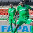 Gor Mahia midfielder Ernest Wendo in action.