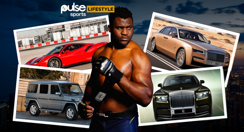 Check out Francis Ngannou's exotic car collection worth over N1.3BILLION