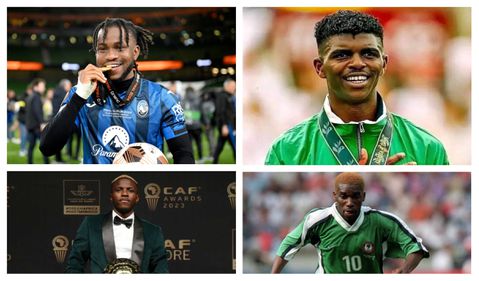 CAF Player of the Year: Kanu Nwankwo still top but can Ademola Lookman surpass Okocha?