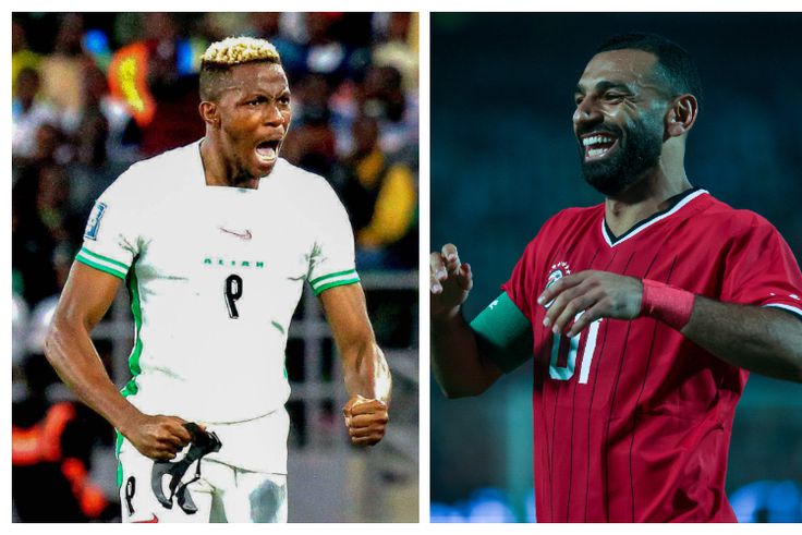 Osimhen looking to do a double over Salah