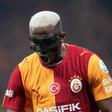 Victor Osimhen celebrates derby win against Fenerbahce.