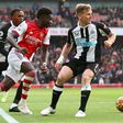 Arsenal brush aside Newcastle as Howe suffers first defeat