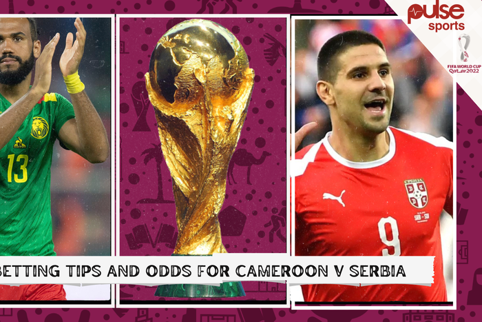 Betting tips and odds for Cameroon v Serbia