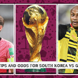 Betting tips and odds for  South Korea vs Ghana
