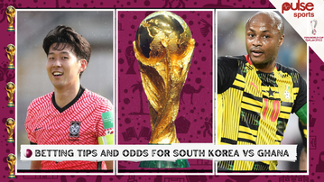 Betting tips and odds for  South Korea vs Ghana