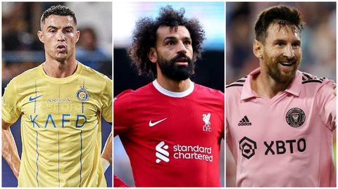 Mo Salah names Cristiano Ronaldo, Messi, and Premier League legend as ideal teammates