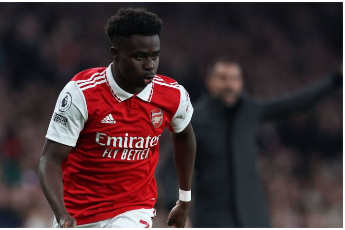 Arsenal's young ace Bukayo Saka || Image credit: Imago