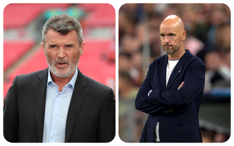 ‘Absolute rubbish coming out with that’ - Roy Keane slams Ten Hag for praising Bruno Fernandes