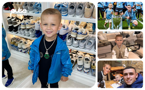 Phil Foden’s 4-year-old son earns big modelling contract with fashion brand after his increase in Instagram followers