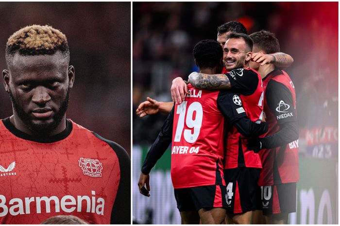 Leverkusen shine again without Nigeria's Boniface.