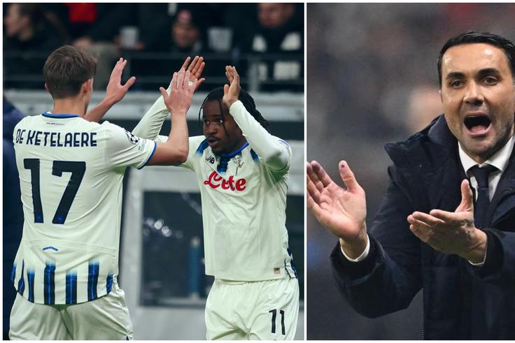 UCL: What Atalanta new coach told Ademola Lookman at half time to inspire goal and assist masterclass