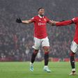 Marcus Rashford and Anthony Martial both scored to help Manchester United defeat Nottingham Forest 3-0