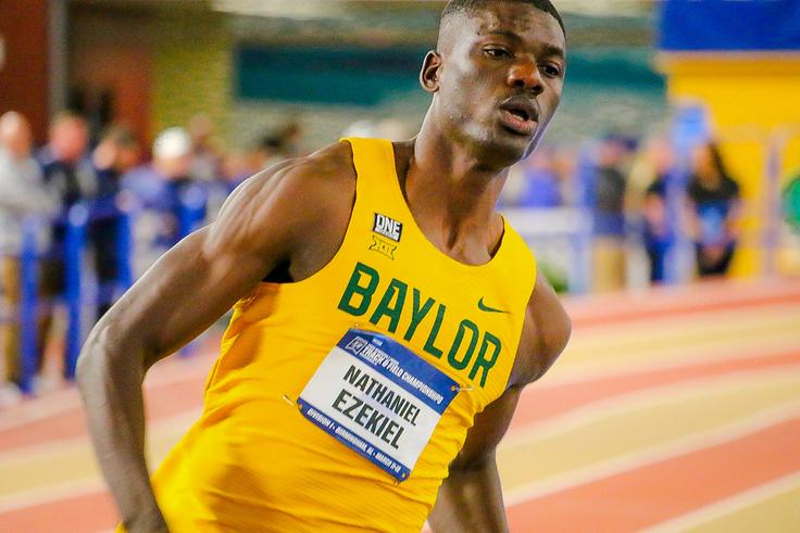 Nathaniel clocks massive PB to qualify for 400m final at BIG 12 Indoor Championships