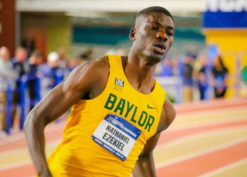 Nathaniel clocks massive PB to qualify for 400m final at BIG 12 Indoor Championships