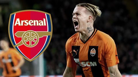 Arsenal's £55 million bid for Mykhaylo Mudryk not good enough for Shakhtar