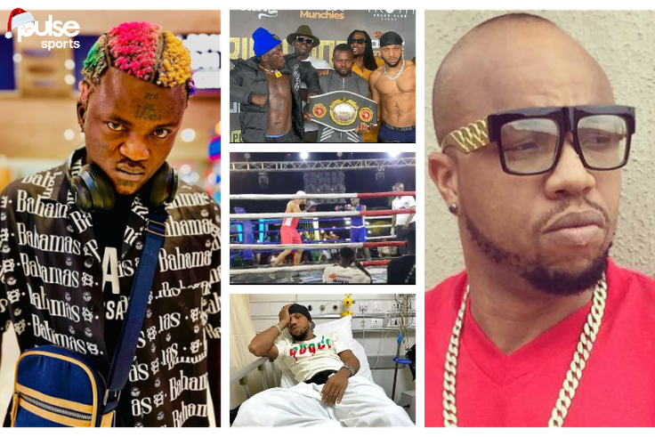The fight between Portable and Charles Okocha