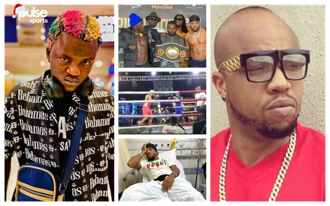 Three things that led to the fight between Portable and Charles Okocha and reactions from Nigerians