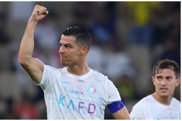 Man of the moment, Cristiano Ronaldo.