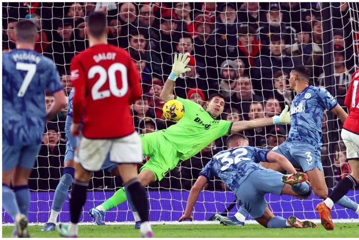 Manchester United's star man, Alejandro Garnacho nets against Asto Villa.