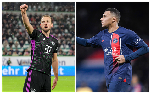Kylian Mbappe and Harry Kane || Imago