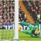 Mohamed Salah scores the history goal for Liverpool.