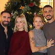 Real Madrid Christmas reunion as Joselu and Dani Carvajal’s twin wives pose for photos