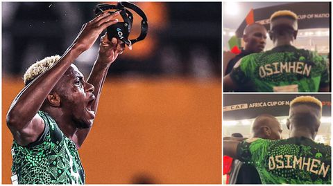'Agent' Drogba spotted with Super Eagles' Osimhen again amid Chelsea transfer links