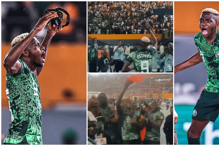 Victor Osimhen and fans share special moments in Ivory Coast.
