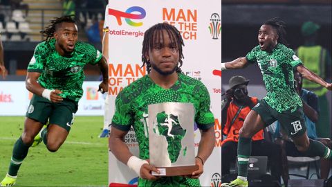 AFCON 2023: 2-goal Ademola Lookman hails tough Angola after Man of the Match performance for Nigeria against Cameroon