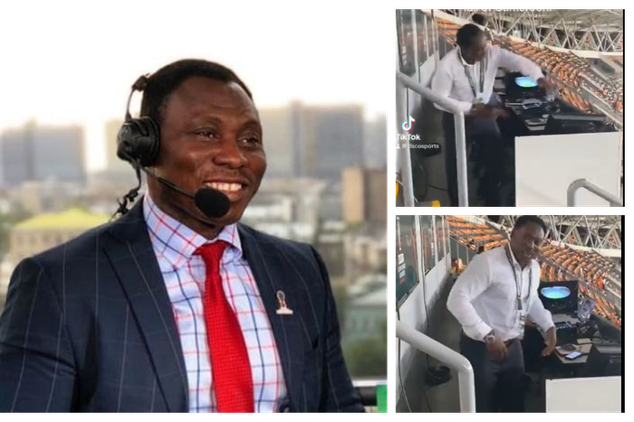 Super Eagles legend Daniel Amokachi shows dancing skills