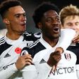 Fulham players celebrating a goal || Image credit: Punch