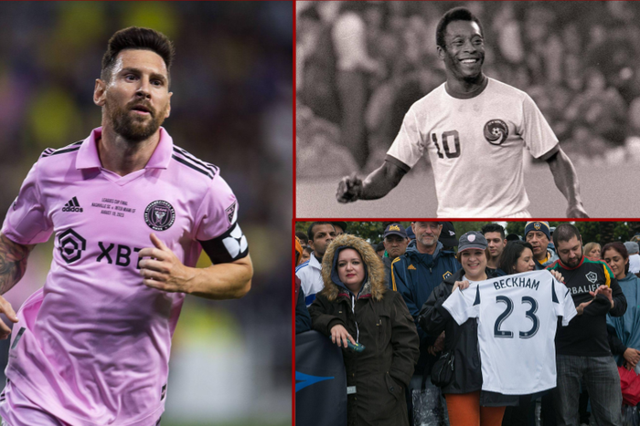 Messi's MLS impact compared with David Beckham and Pele || Image credit: Imago