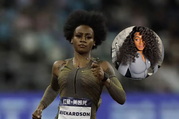 New look for the season: Sha'Carri Richardson rocks beautiful extension from hair company ahead of race debut