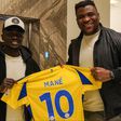Cameroon MMA star Francis Ngannou teams up with Al Nassr star Sadio Mane.