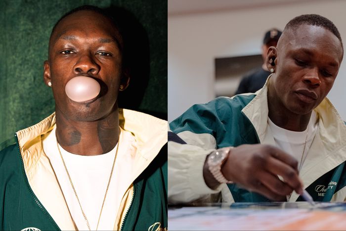 Nigerian Stylebender Israel Adesanya storms Saudi Arabia for UFC clash against Nassourdine Imavov.