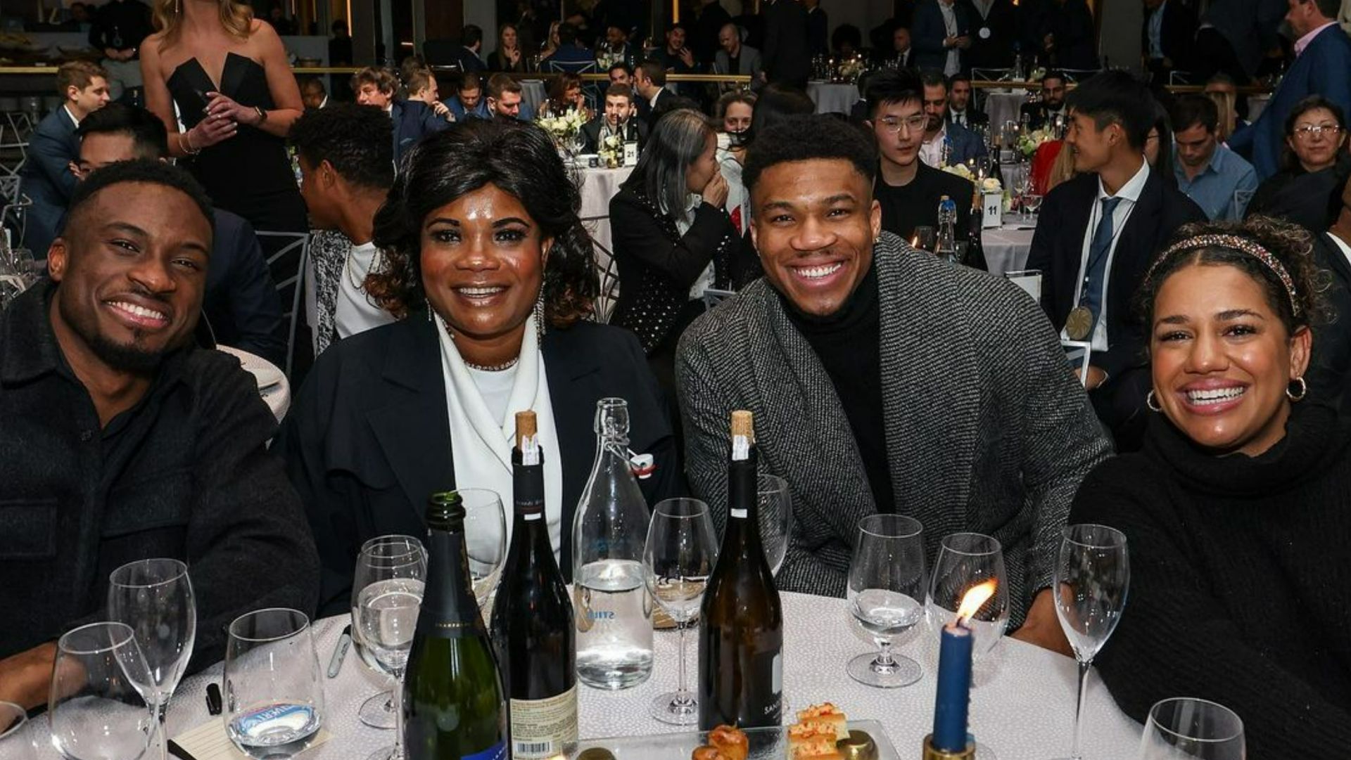 Giannis Antetokounmpo, Mariah Riddlesprigger welcome baby girl, Eva