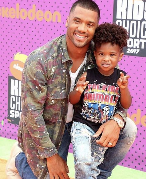 Russell Wilson and Future son
