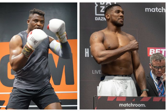 Francis Nngannou vs Anthony Joshua || Imago