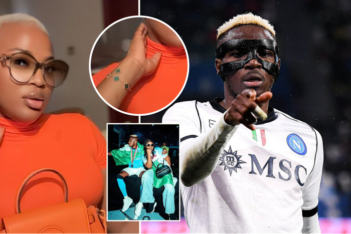 Blessing Osimhen turns heads with blonde new look and ₦23 Million bracelet