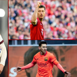 Haaland , Messi and Lewandowski have all scored five goals in a single game || Image credit: Imago