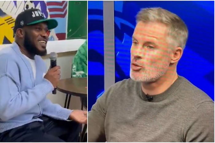 Jay Jay Okocha responds savagely to Jamie Carragher's AFCON comments.