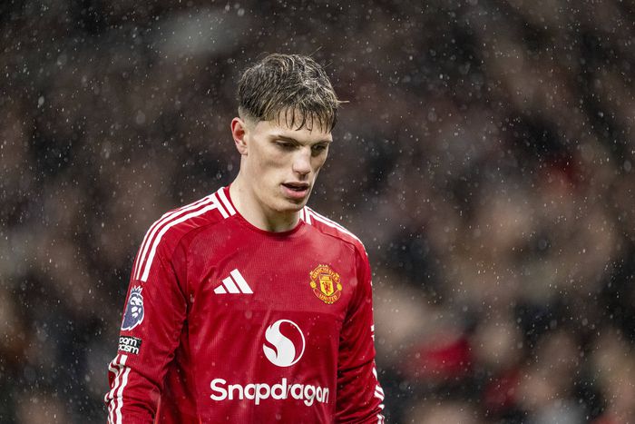 Manchester United forward Alejandro Garnacho (Imago)