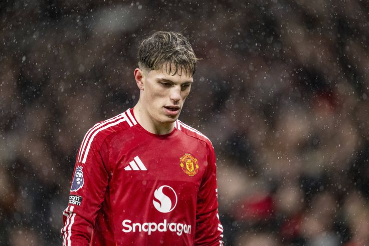 Manchester United forward Alejandro Garnacho (Imago)