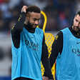 Paris Saint-Germain Training Session - Qatar Winter Tour 2023 Day 1 Paris Saint-Germain s Lionel Messi (R) and Neymar Jr (L) attend a team training session at Khalifa International Stadium in Doha ,Qatar on 18 January 2023 || Image credit: Imago