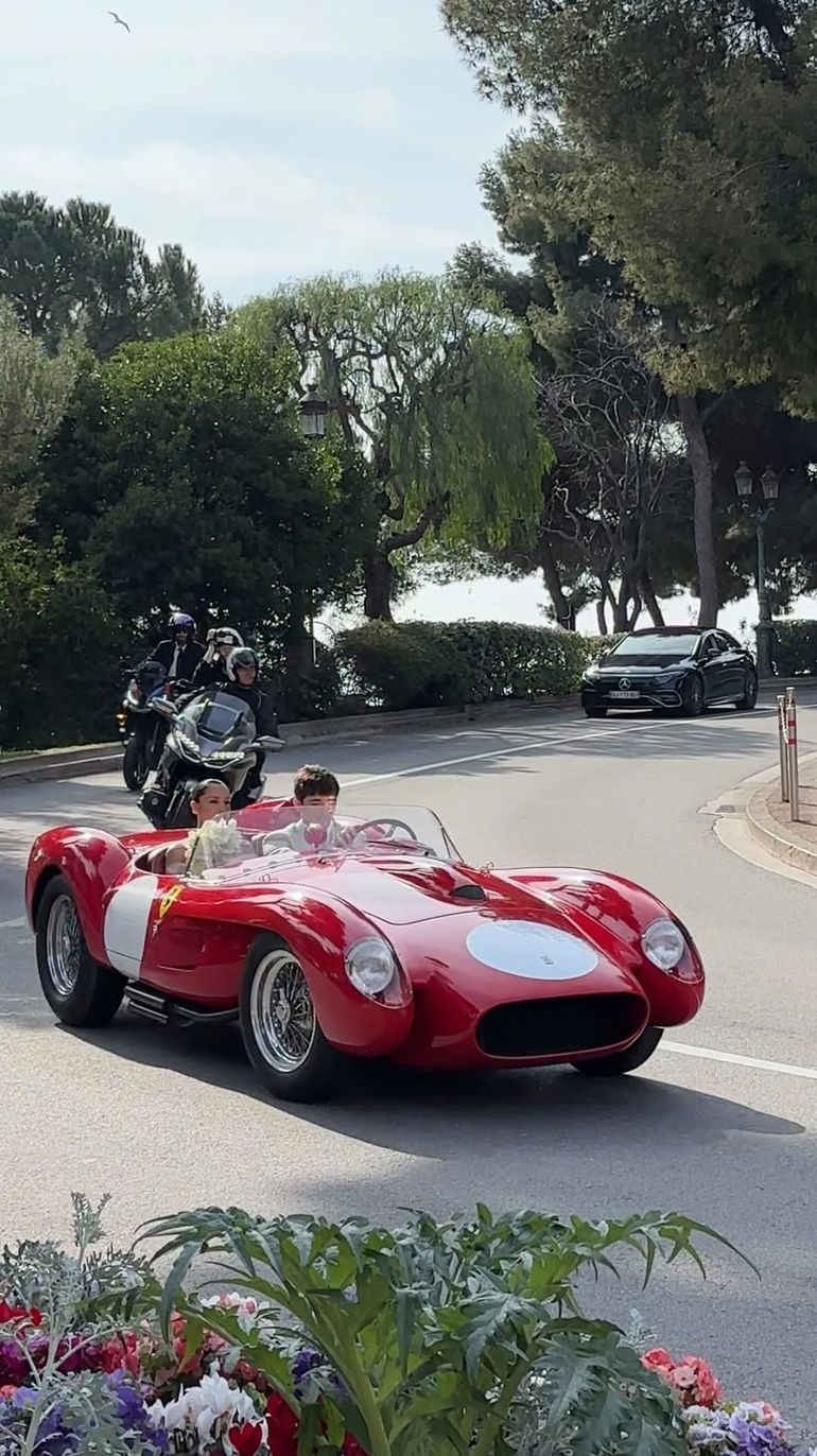 Charles Leclerc and Alexandra Saint Mleux have reportedly married