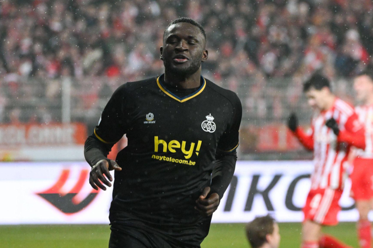 Nigerian striker Victor Boniface