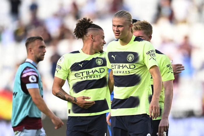 Manchester City midfielder Kalvin Phillips is the subject of transfer speculation